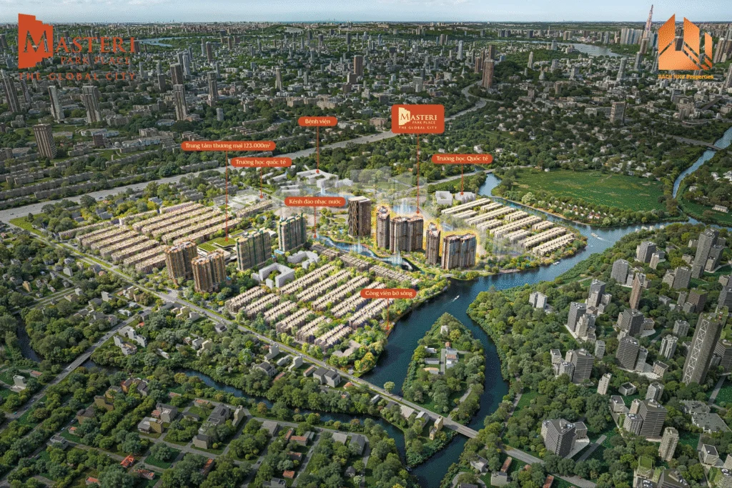 Map Nội Khu Masteri Park Place