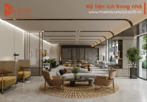 Hệ thống tiện ích Sảnh Thư viện Masteri Park Place Tòa CT5