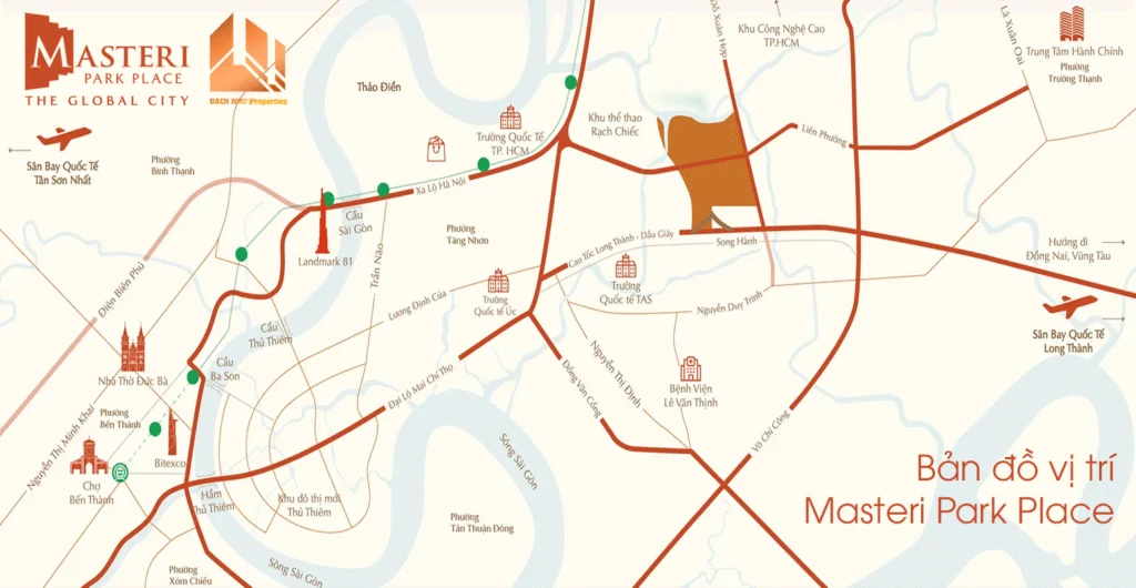 Vị trí Masteri Park Place