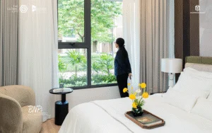 Chuỗi căn hộ mẫu Masteri Park Place phòng ngủ master