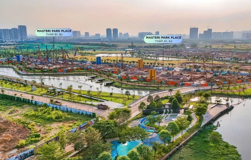 Cập nhật mới nhất tiến độ Masteri Park Place T12/2025