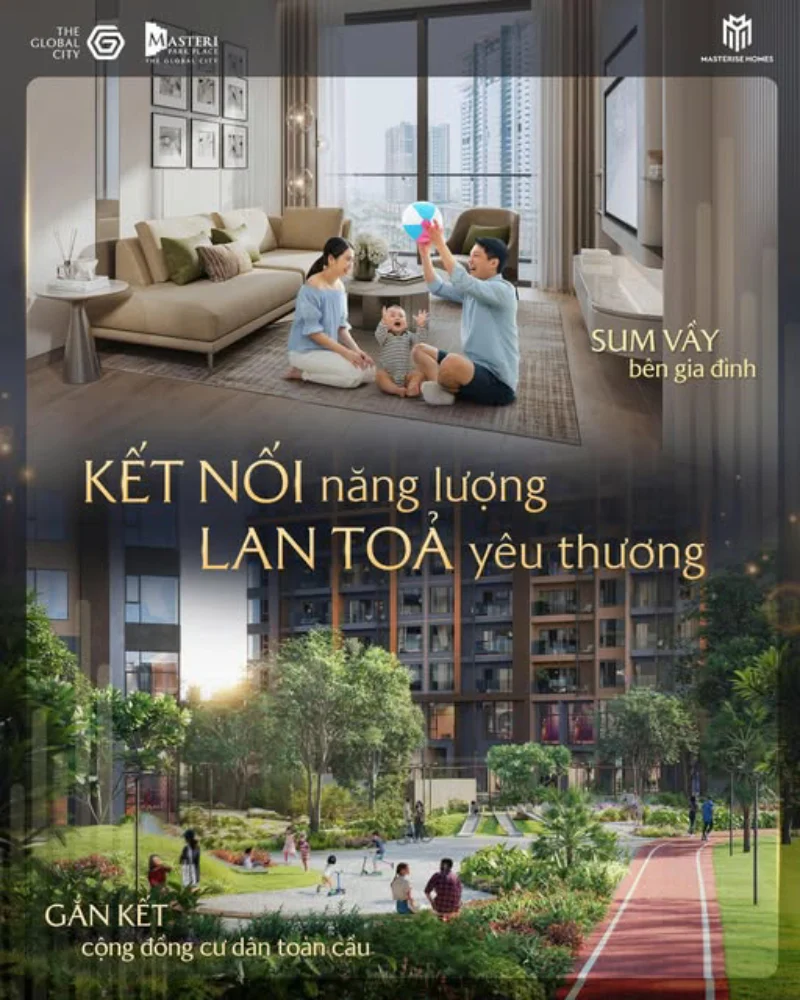 Masteri Park Place kết nối gia đình qua hệ tiện ích chuẩn resort, "Kết Nối Năng Lượng, Lan Tỏa Yêu Thương"