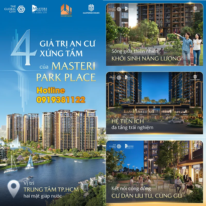 Giá trị an cư tại Masteri Park Place - Bách Như Properties