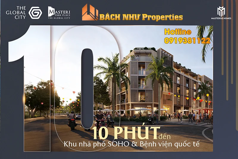 Masteri Park Place 10 phút kết nối muôn nơi - Bách Như Properties