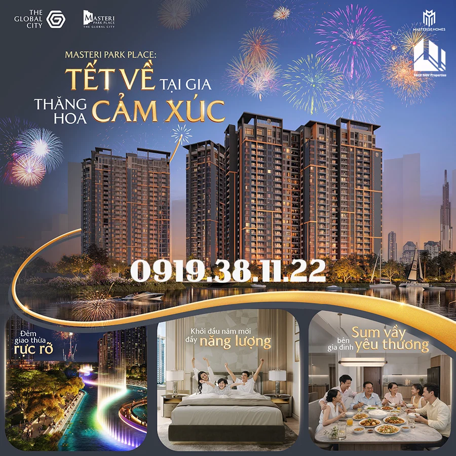 Giá trị an cư bền vững Masteri Park Place - Bách Như Properties