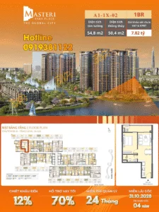 Giỏ hàng Masteri Park Place The Global City