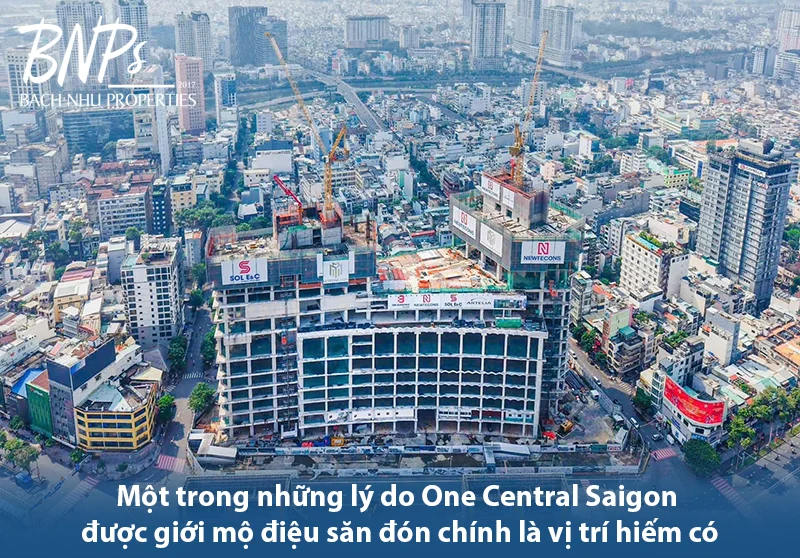 tòa tháp đôi One Central Saigon - Bách Như Properties - BNPs